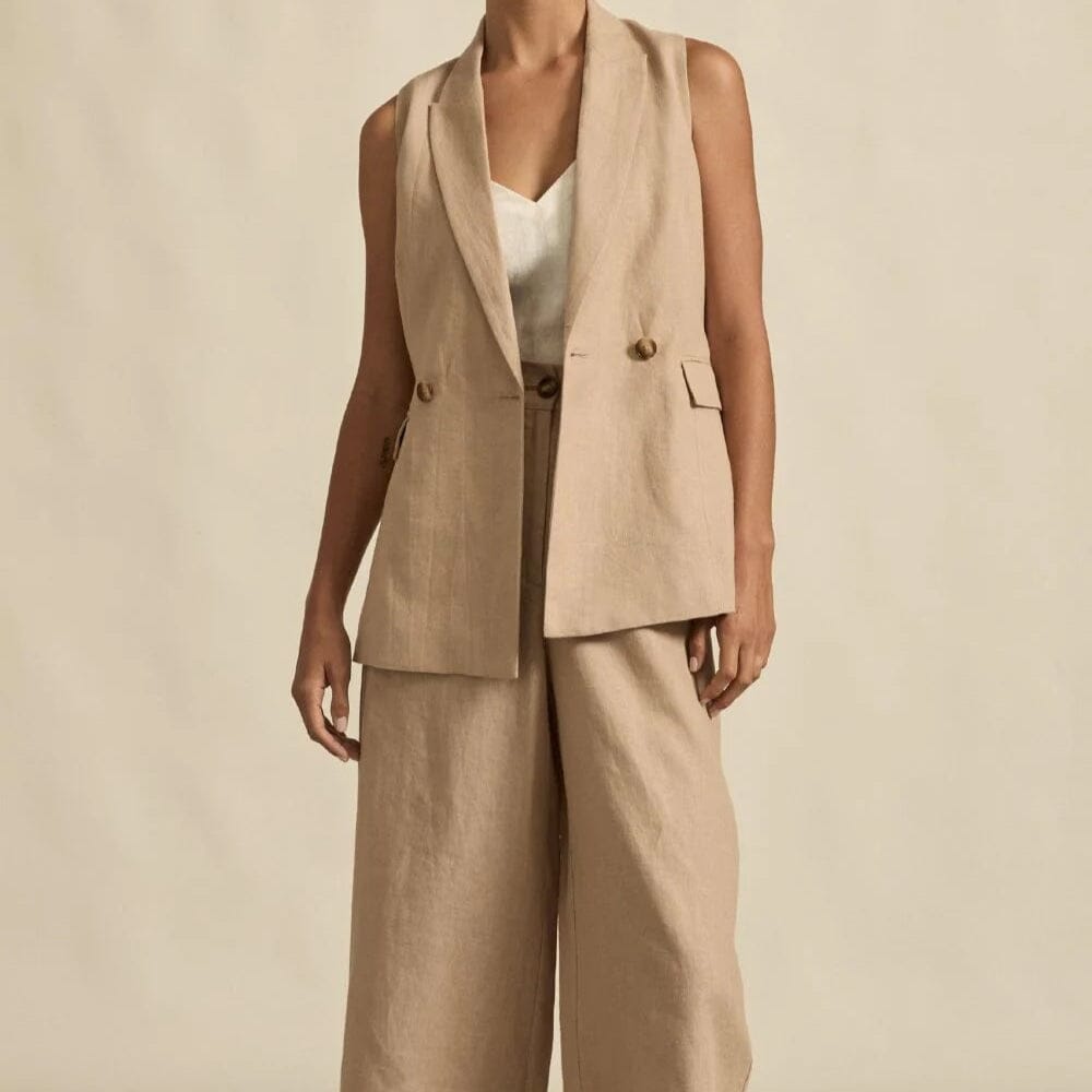 Zoe Kratzmann Inception Vest - Stone Zoe Kratzmann