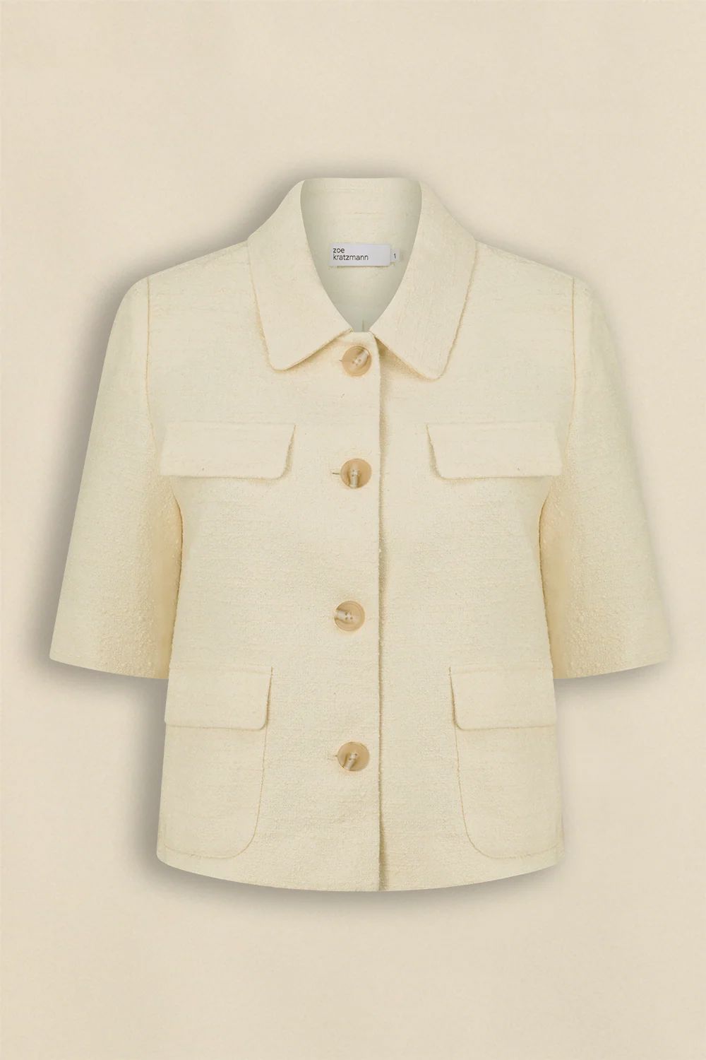Zoe Kratzmann Juncture Jacket - Alabaster Zoe Kratzmann