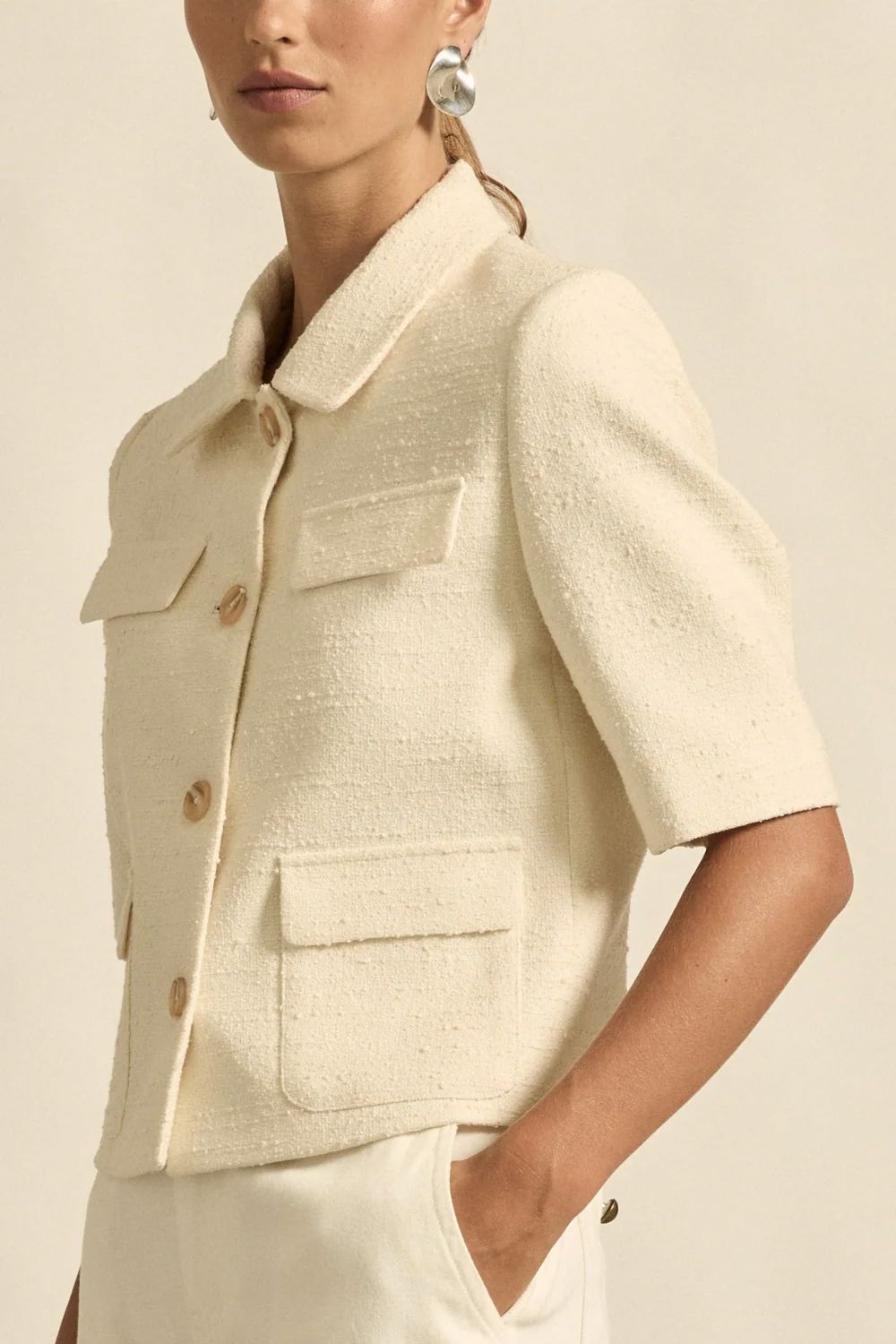 Zoe Kratzmann Juncture Jacket - Alabaster Zoe Kratzmann