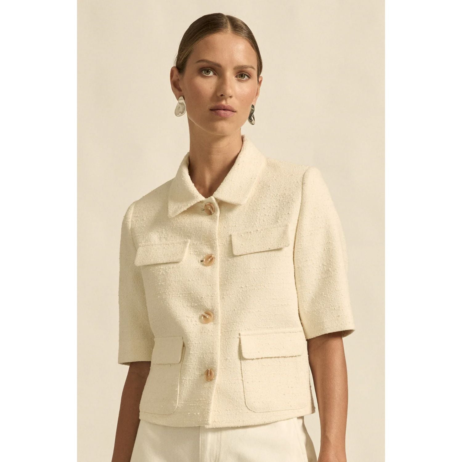 Zoe Kratzmann Juncture Jacket - Alabaster Zoe Kratzmann