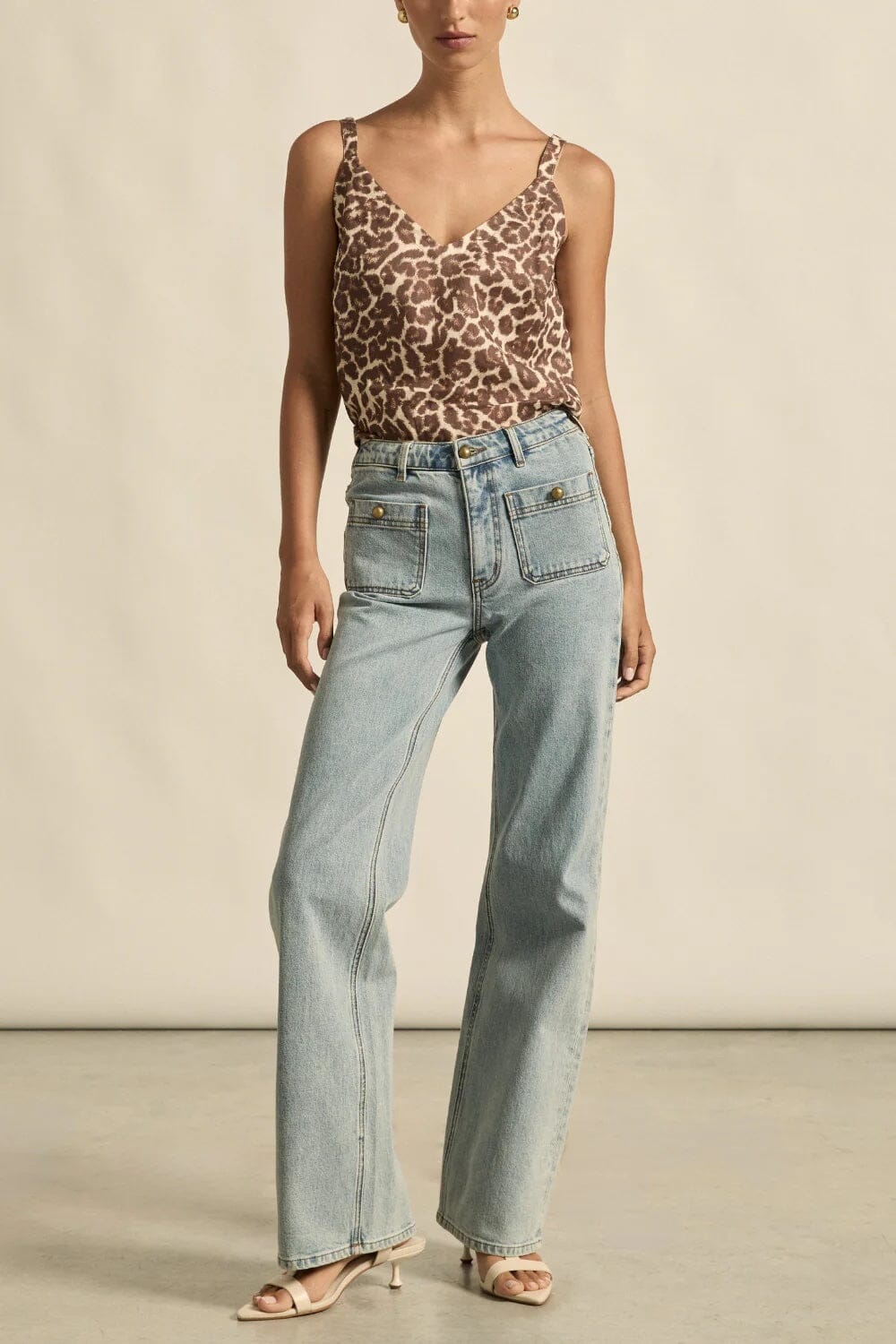 Zoe Kratzmann Memo Top - Ocelot Zoe Kratzmann