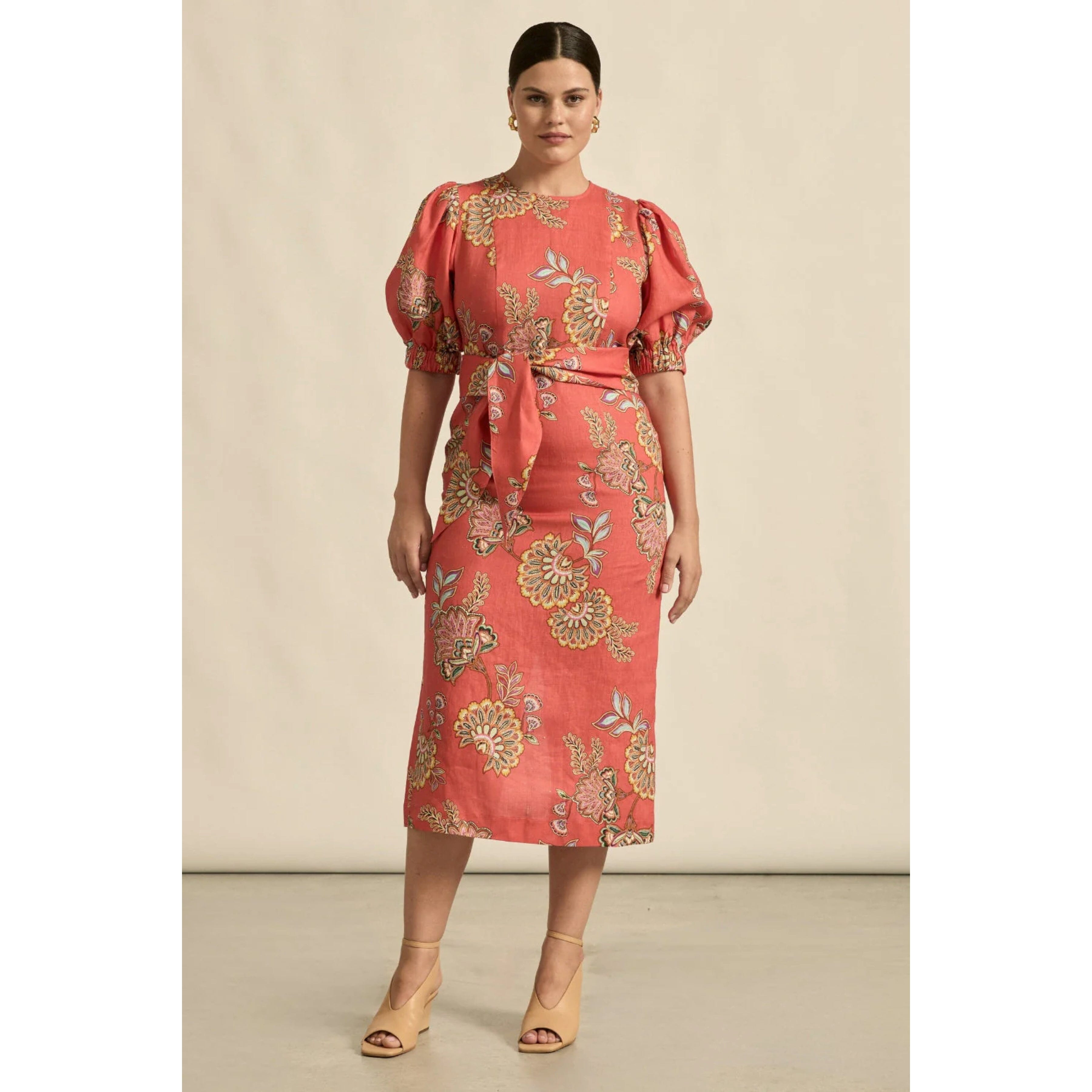 Zoe Kratzmann Wander Dress - Kgari Melon Zoe Kratzmann