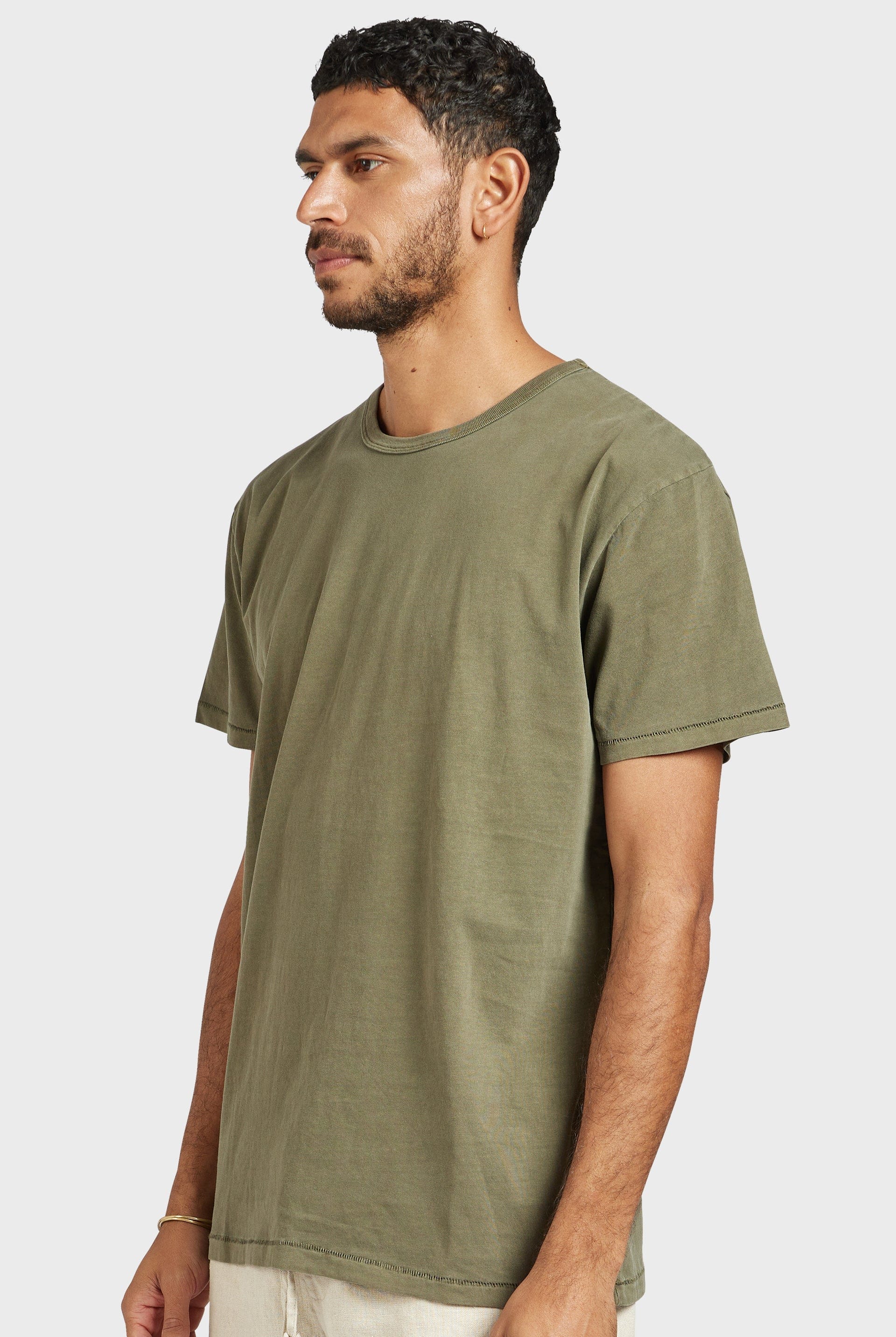 Academy Brand Men's Jimmy T-shirt - Dill Green Academy Brand