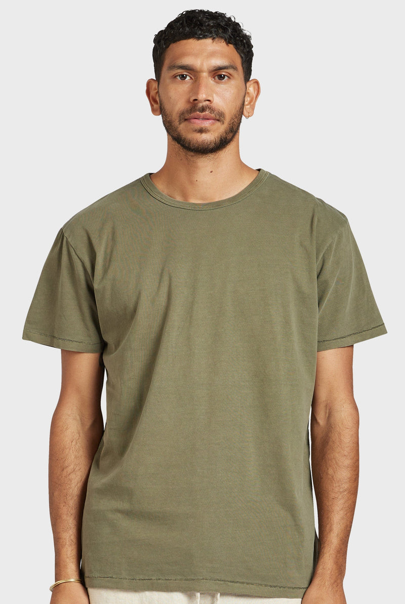 Academy Brand Men's Jimmy T-shirt - Dill Green Academy Brand