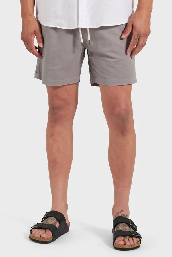 Academy Brand Men's Volley Short - Dove Grey Academy Brand
