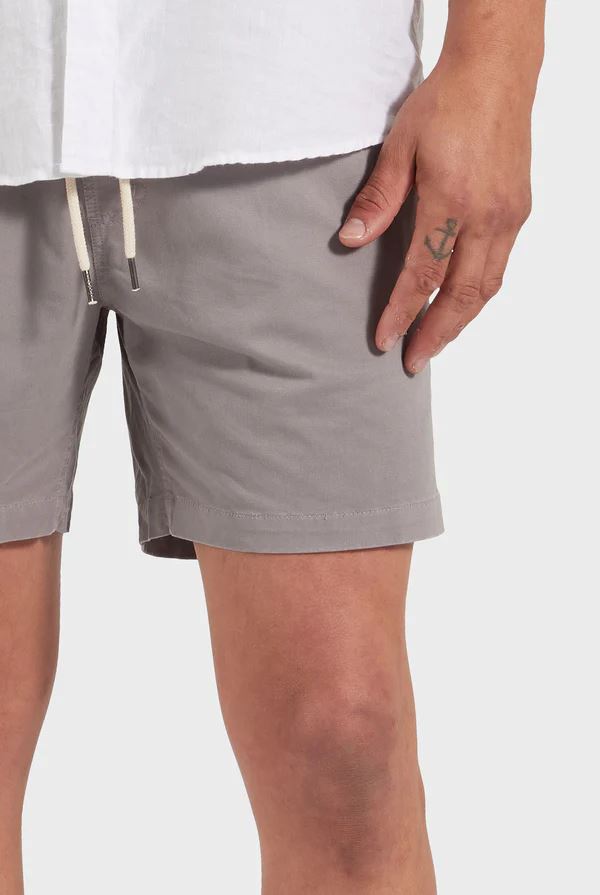 Academy Brand Men's Volley Short - Dove Grey Academy Brand