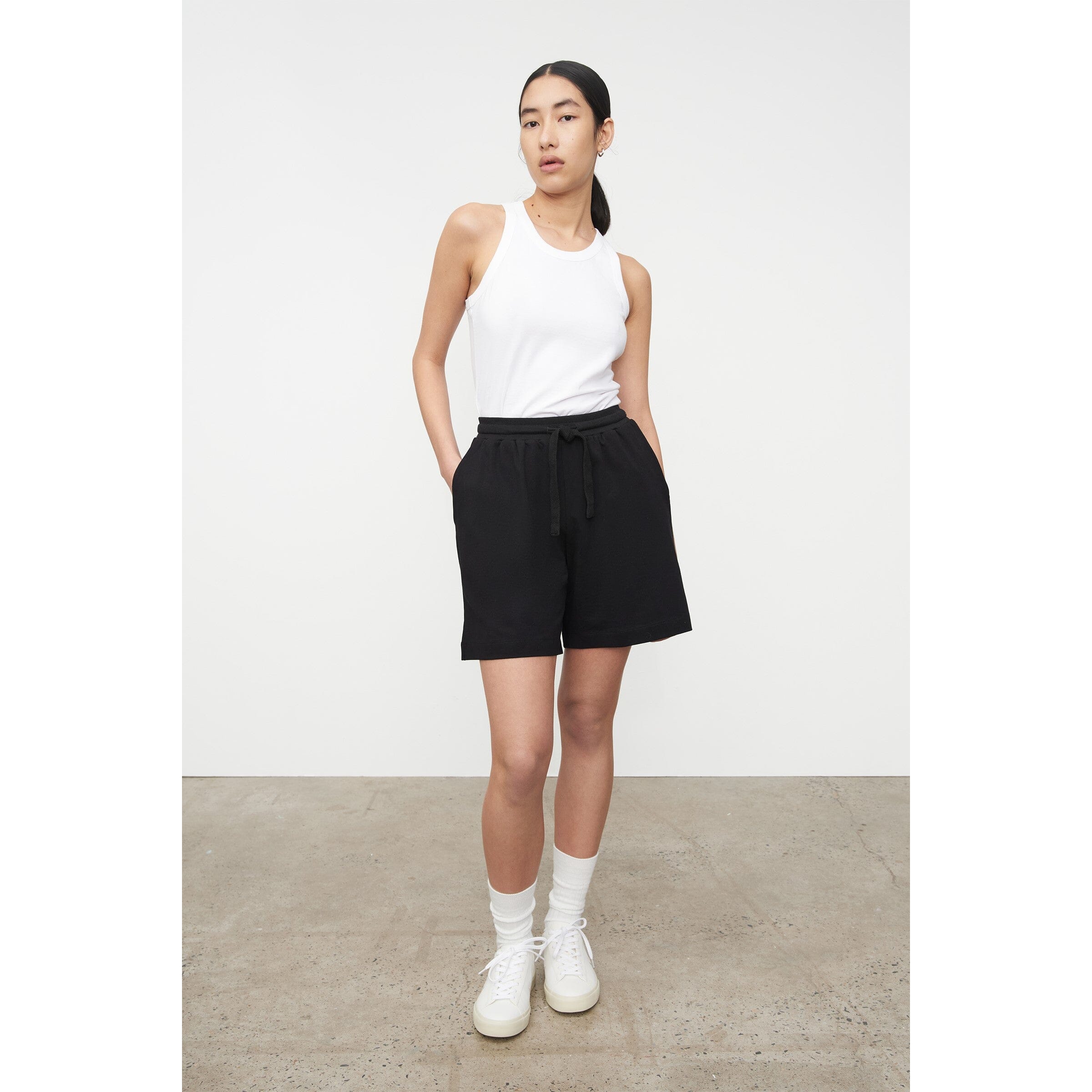 Kowtow Drawcord Shorts - Black Kowtow