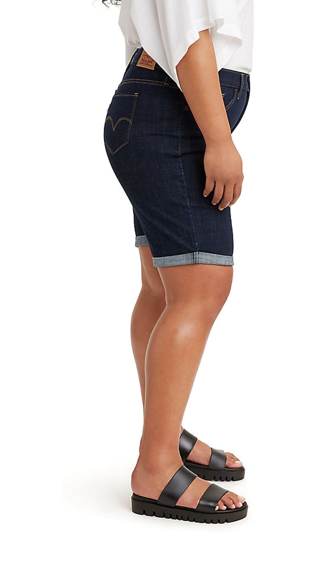 Levi's Plus Size Classic Bermuda Short - Lapis Royal Rinse Levi's