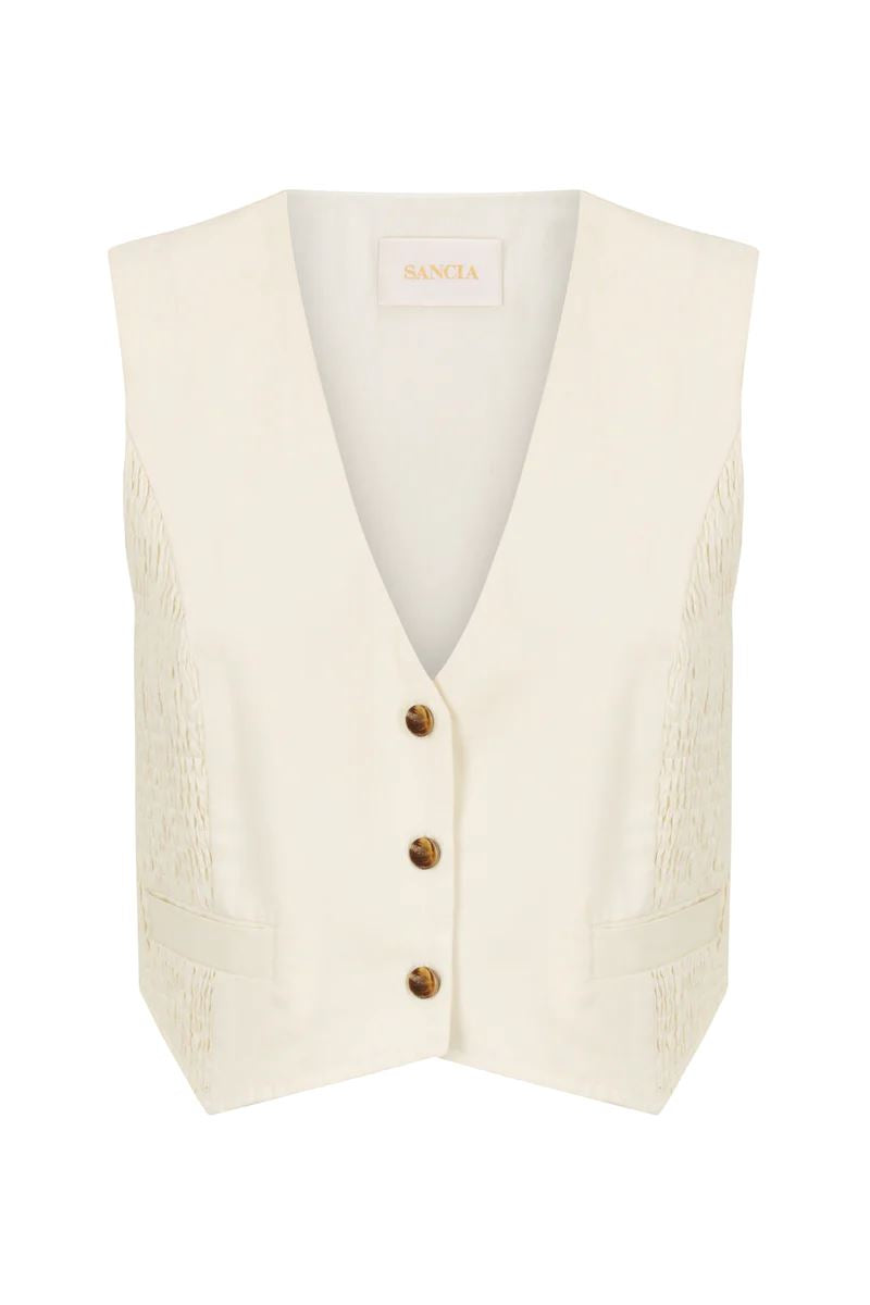 Sancia The Cece Vest - Clay Sancia