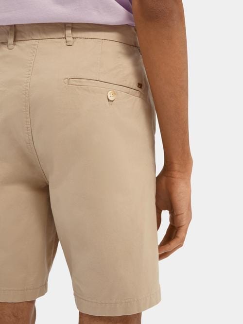 Scotch & Soda Stuart Classic Pima Cotton Short - Sand Scotch & Soda