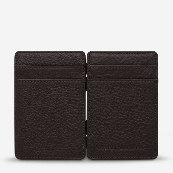 Status Anxiety Flip Wallet Chocolate Eclectic House