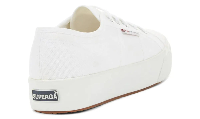 Superga 2730 Cotu Canvas Sneaker - White Sueprga