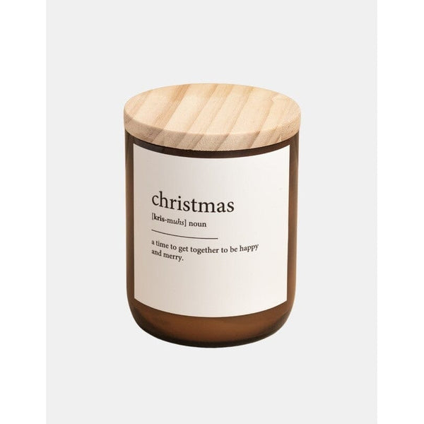 The Commonfolk Collective Dictionary Meaning Candle - Christmas The Commonfolk