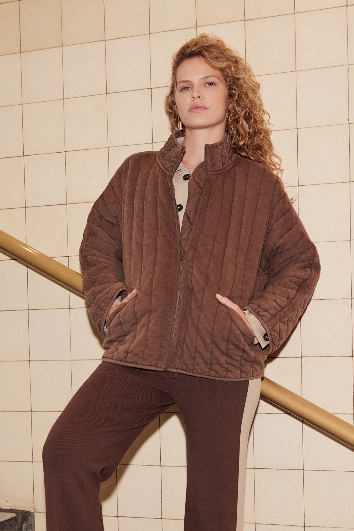 Arcaa Tessa Jacket- Chocolate Arcaa