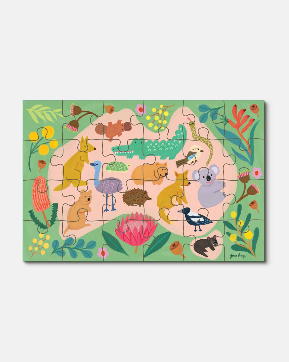 24 Piece Kids Puzzle - G'day Yay Journey Of Something AU & EU