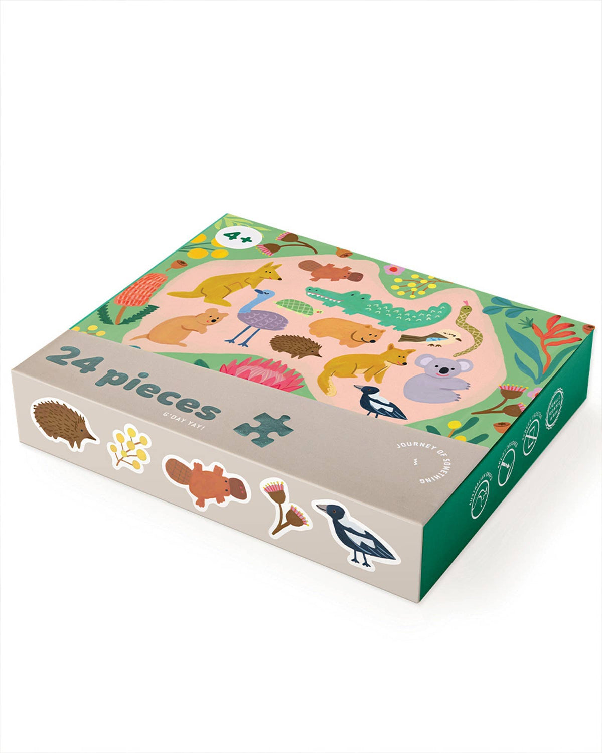24 Piece Kids Puzzle - G'day Yay Journey Of Something AU & EU