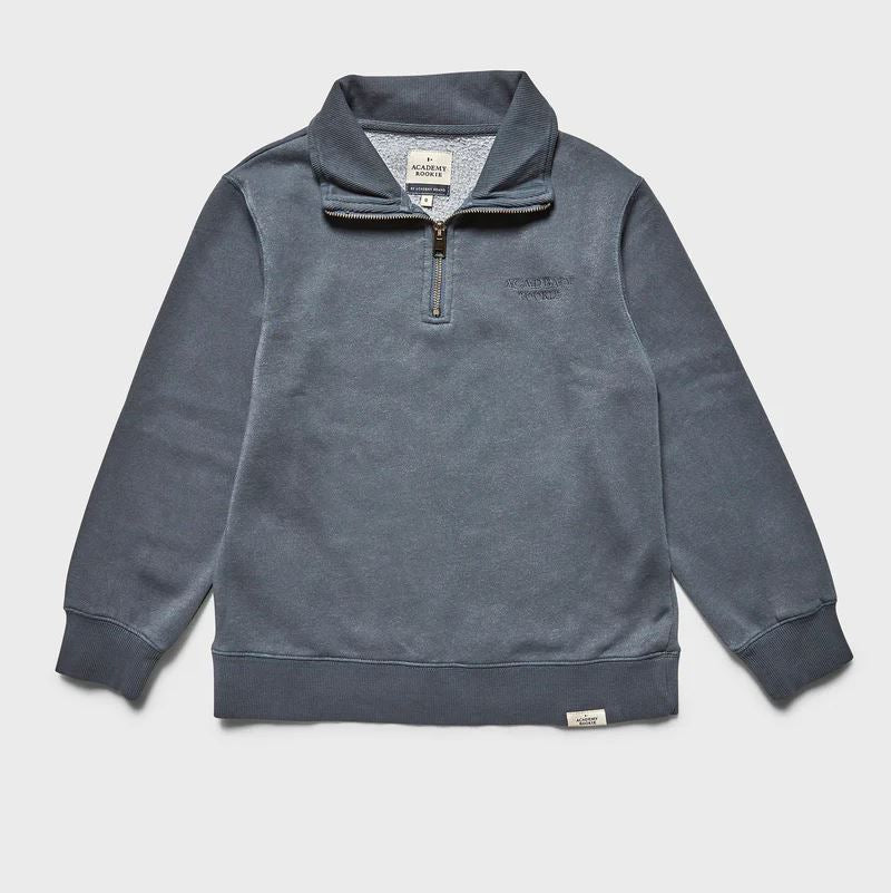 Academy Brand Rookie 1/2 Zip Sweat - Shadow Blue Academy Brand