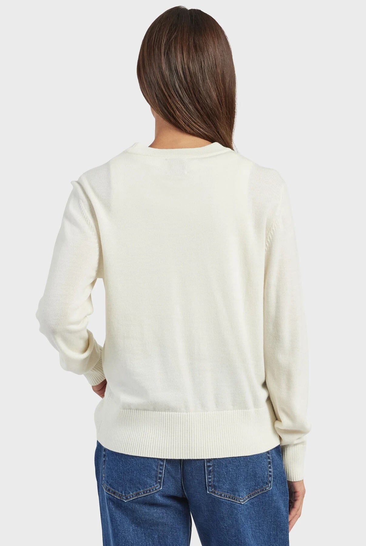 Academy Brand Women's Merino Crew - Winter White Academy Brand