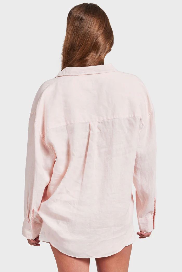 Academy Brand Women's Hampton Long Sleeve Shirt - Dawn Pink Academy Brand