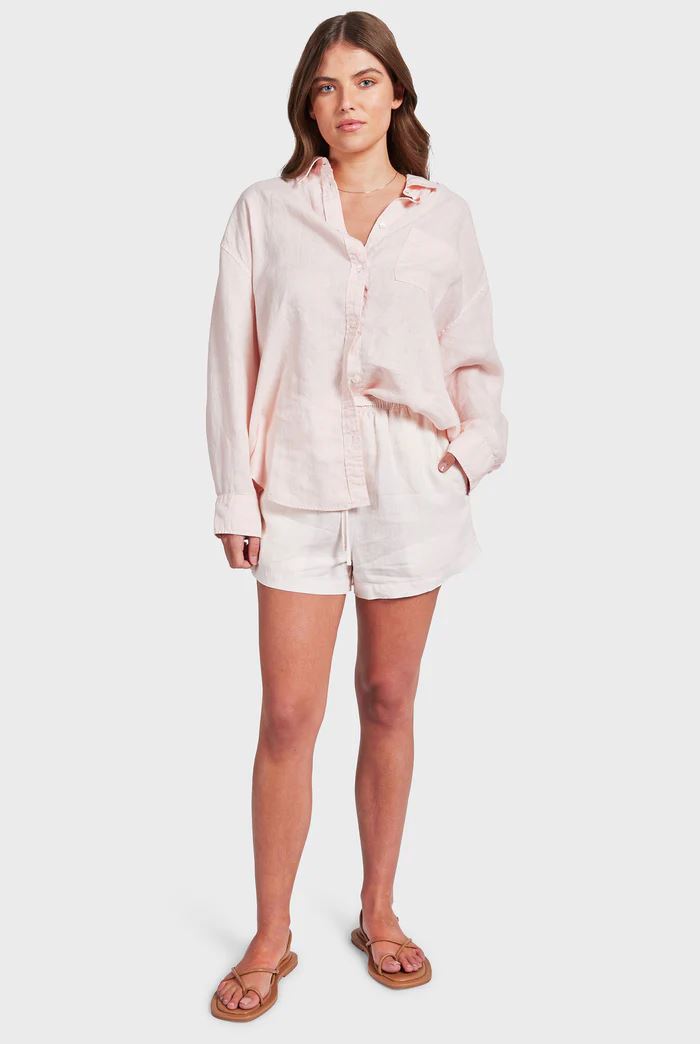 Academy Brand Women's Hampton Long Sleeve Shirt - Dawn Pink Academy Brand