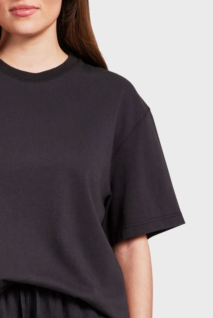 Academy Brand Women's Relaxed Tee - Black Academy Brand