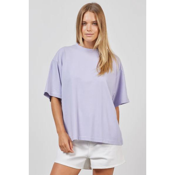 Academy Brand Women's Relaxed Tee - Lavender Academy Brand