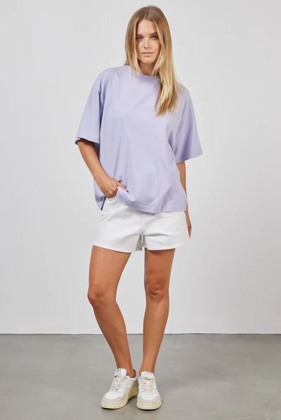 Academy Brand Women's Relaxed Tee - Lavender Academy Brand