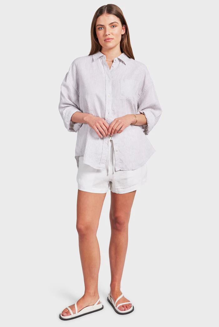 Academy Brand Women's Rory Linen Shirt - Seasponge Academy Brand