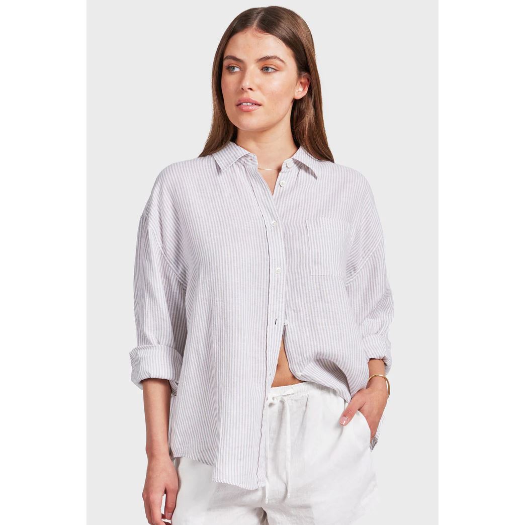 Academy Brand Women's Rory Linen Shirt - Seasponge Academy Brand