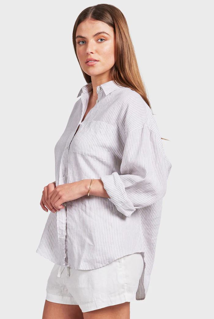 Academy Brand Women's Rory Linen Shirt - Seasponge Academy Brand