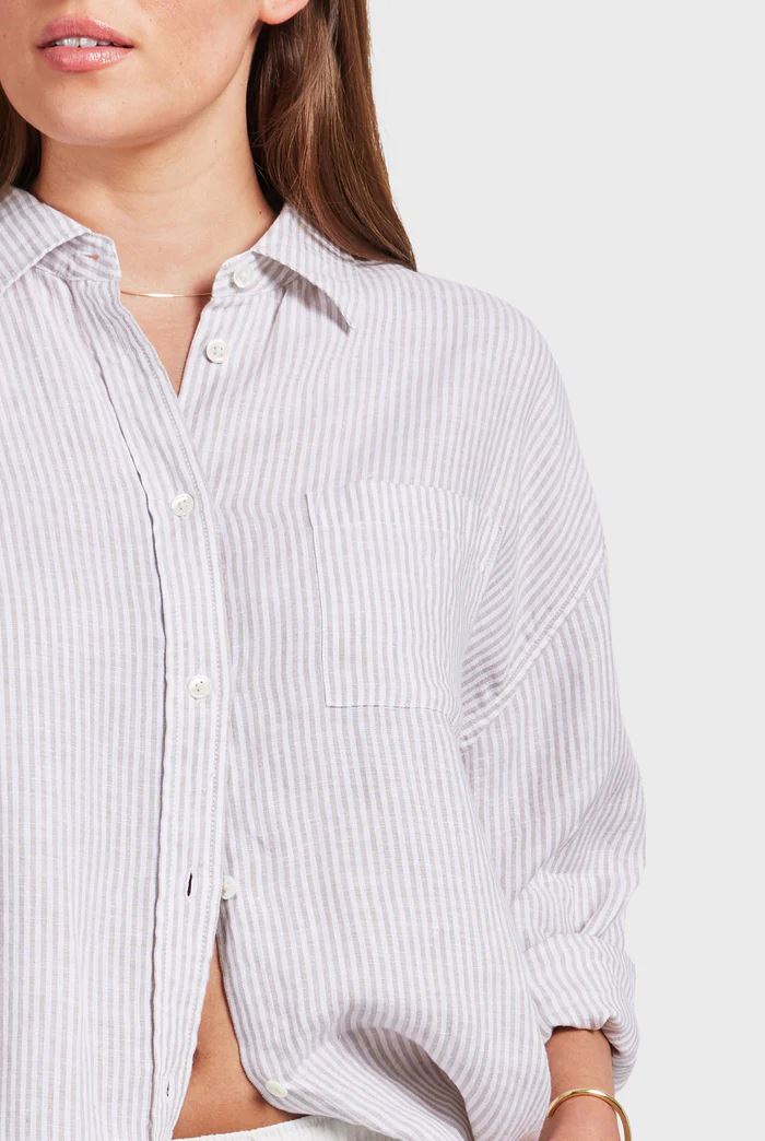 Academy Brand Women's Rory Linen Shirt - Seasponge Academy Brand