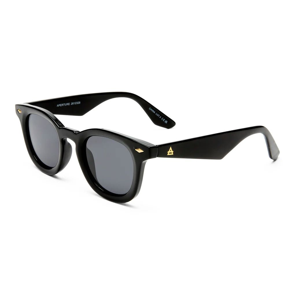Aire Shades Aperture Unisex Sunglasses - Black Aire Shades