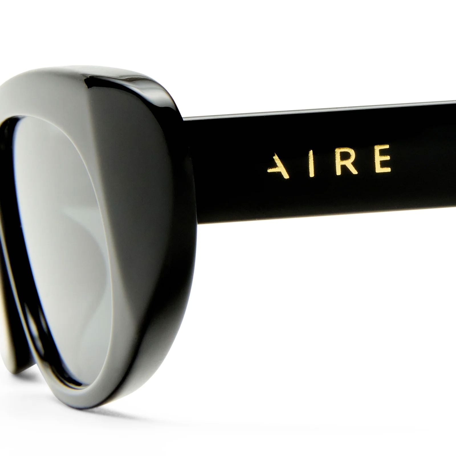 Aire Shades Avior Women's Sunglasses - Black Smoke Mono Aire Shades