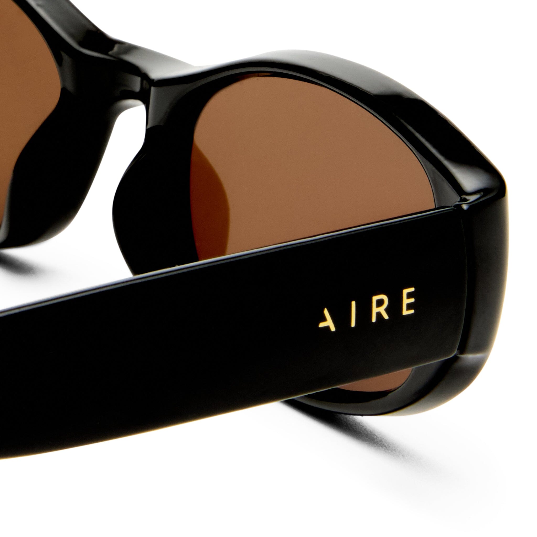 Aire Shades Caellum Uni-sex Sunglasses - Black Unisex Sunglasses Aire Shades 