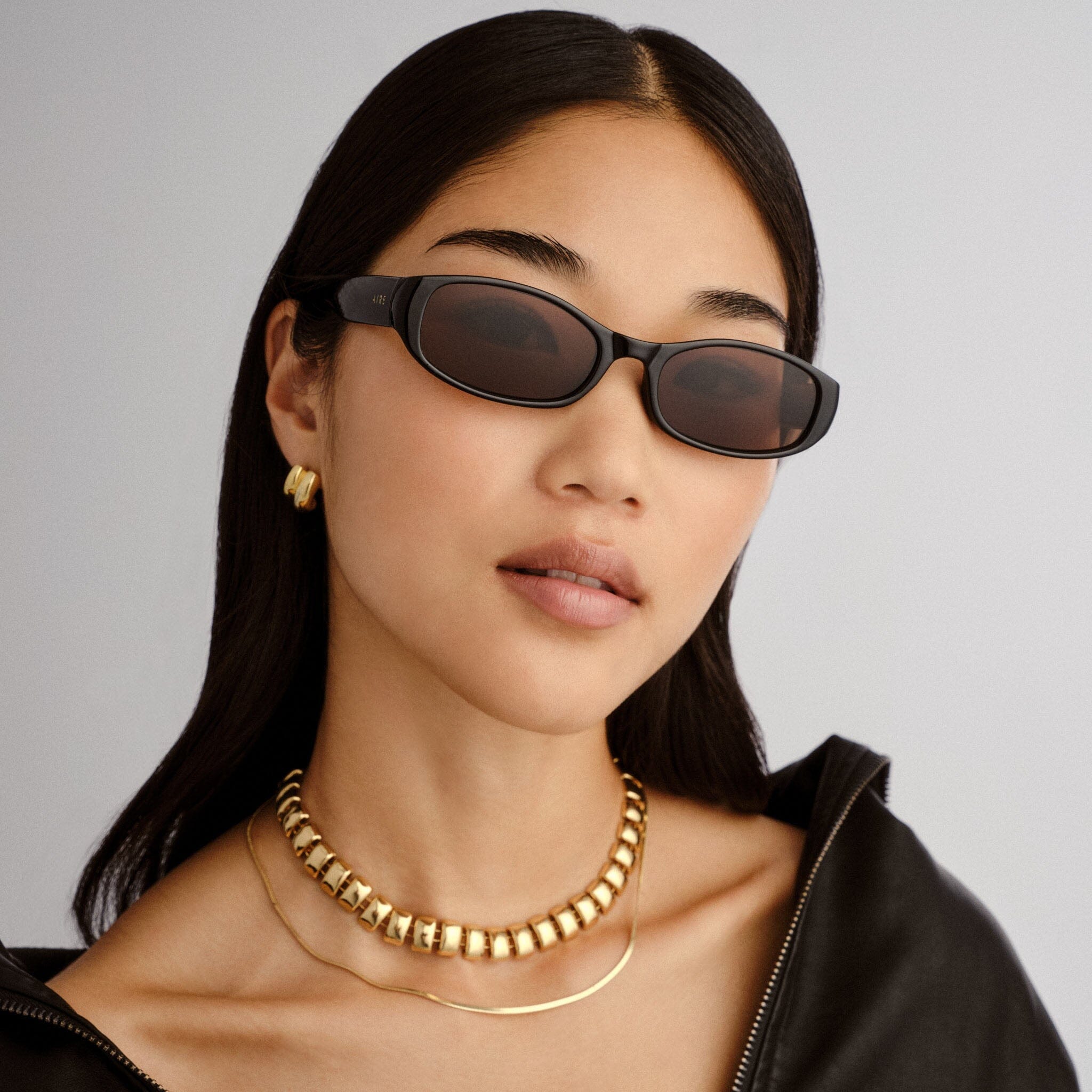 Aire Shades Caellum Uni-sex Sunglasses - Black Unisex Sunglasses Aire Shades 