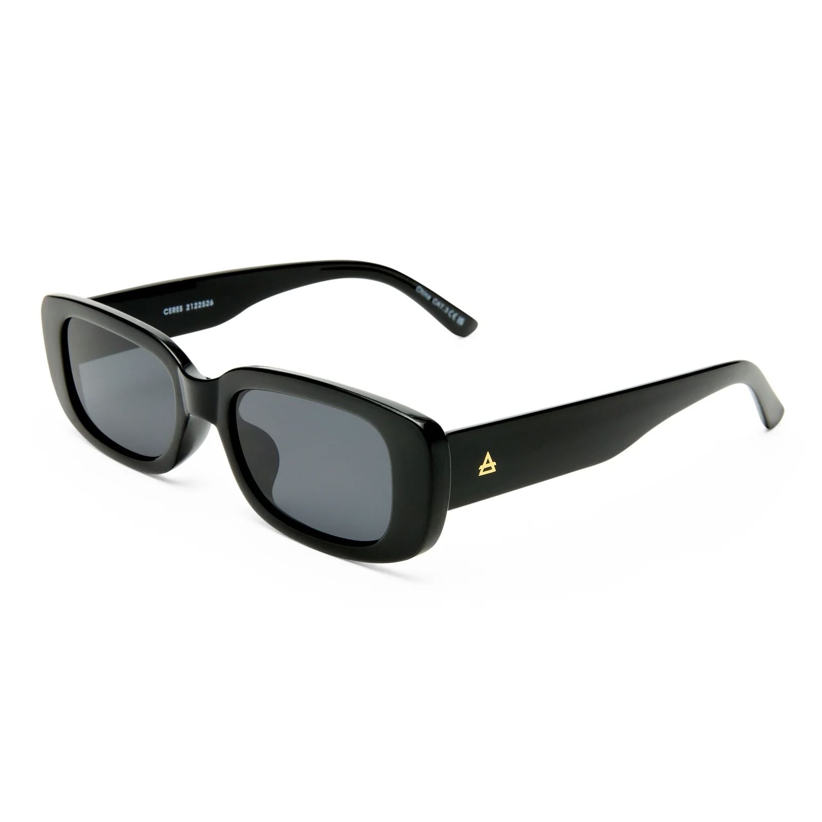 Aire Shades Ceres Unisex Sunglasses - Black Smoke Mono Aire Shades