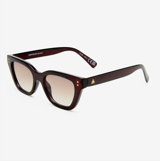 Aire Shades Nightglow Sunglasses - Chestnut Aire Shades