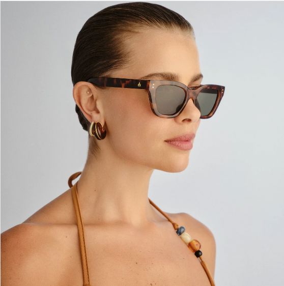 Aire Shades Nightglow Women's Sunglasses - Dark Tort Aire Shades