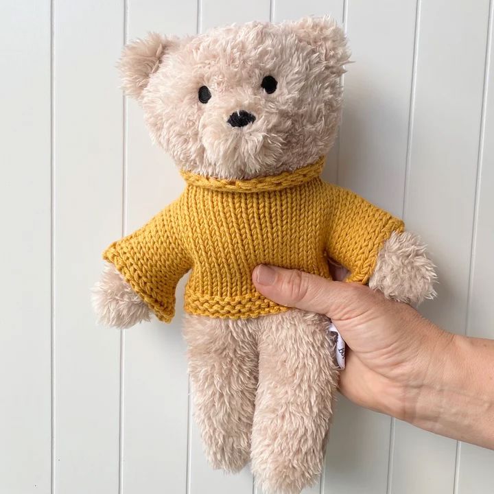 And The Little Dog Laughed Plush Toy - Dulcie Bear (Medium) and the little dog laughed