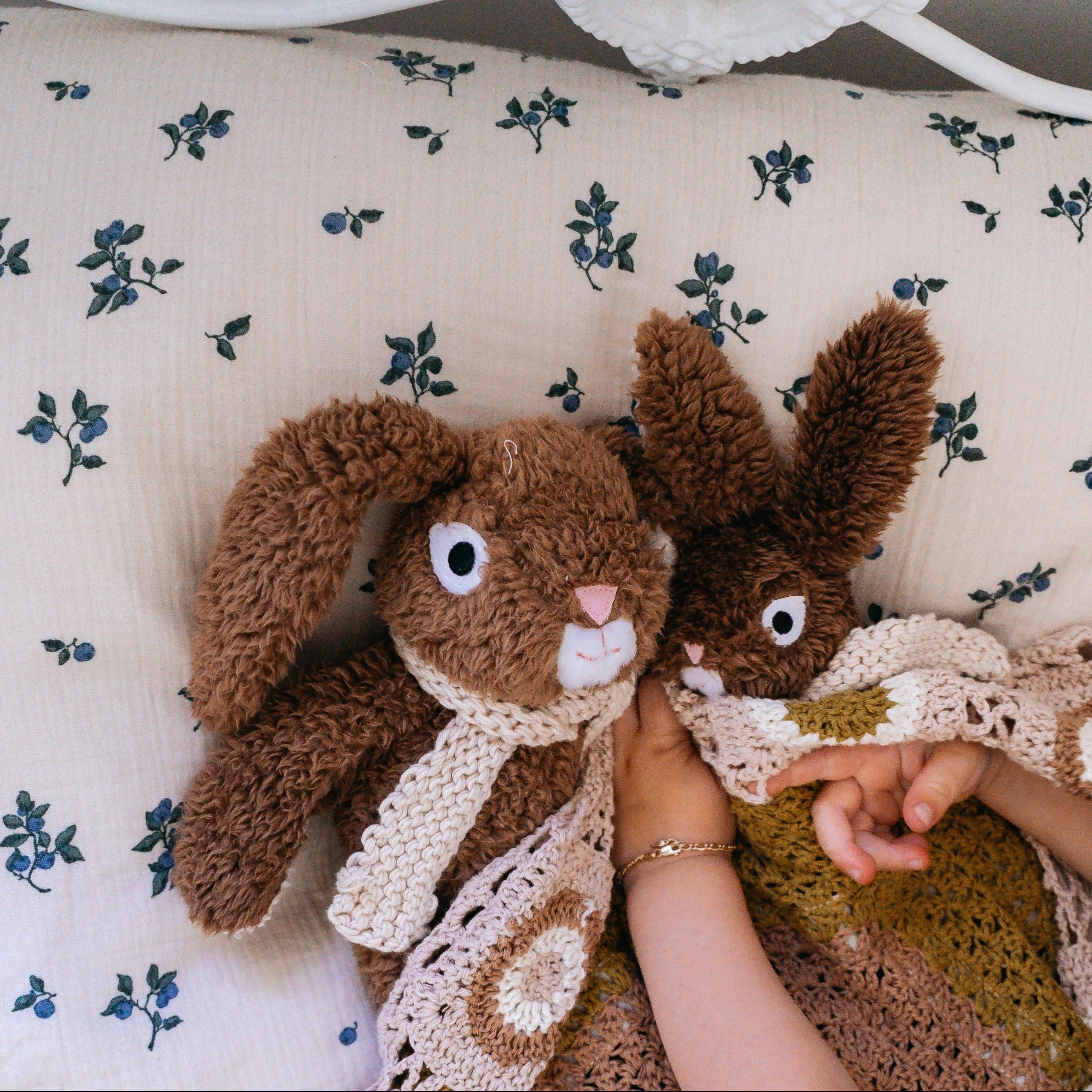 And The Little Dog Laughed Plush Toy - Frankie Rabbit (Mini) and the little dog laughed