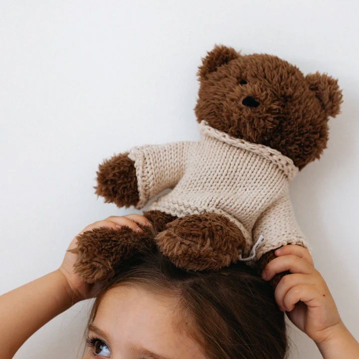 And The Little Dog Laughed Plush Toy - Milo Bear (Medium) and the little dog laughed