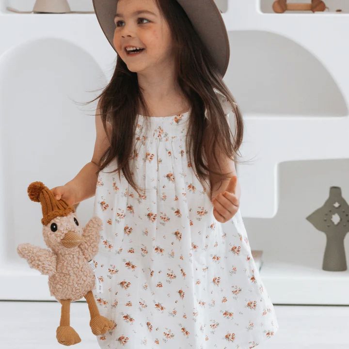 And The Little Dog Laughed Plush Toy - Petunia Duck and the little dog laughed