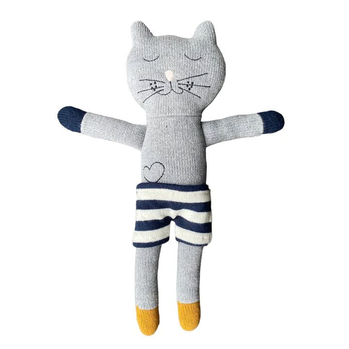 And The Little Dog Laughed Plush Toy - Winston Cat and the little dog laughed