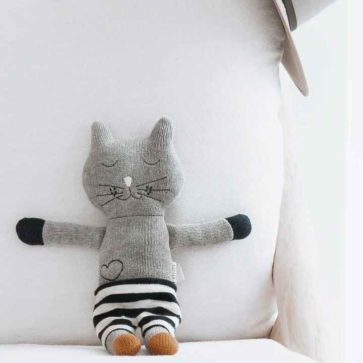 And The Little Dog Laughed Plush Toy - Winston Cat and the little dog laughed