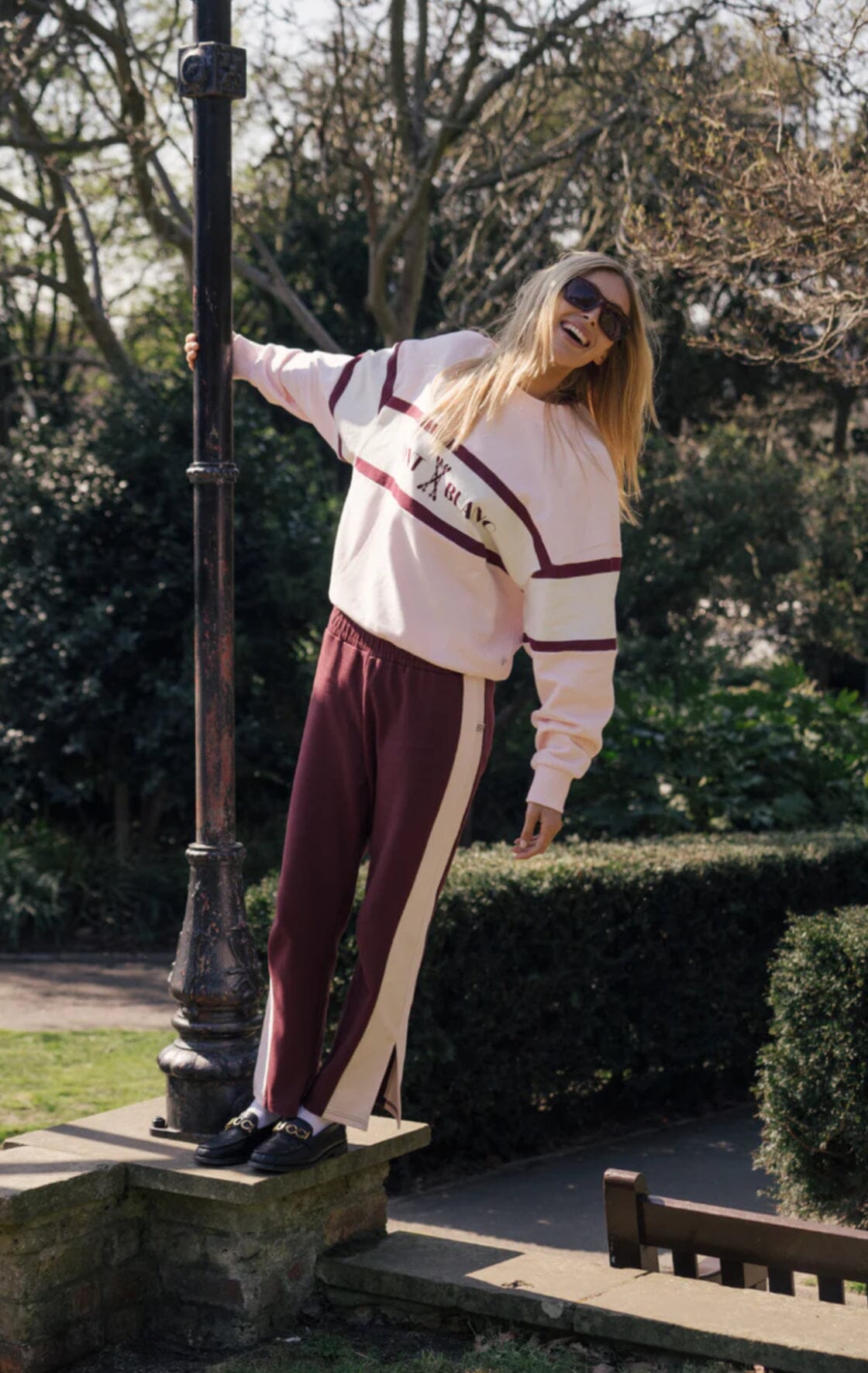 Araminta James Alpine Sweatshirt - Light Blush Araminta James