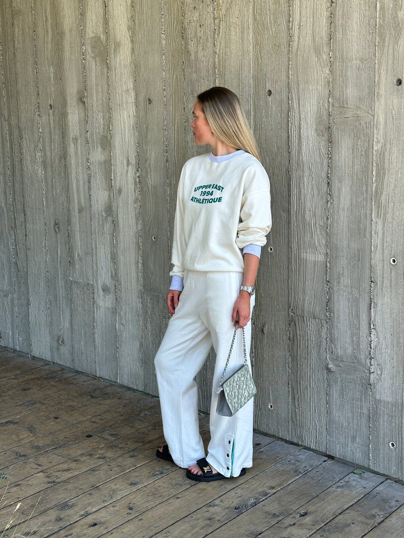 Araminta James Athletique Sweatshirt - Coconut Araminta James