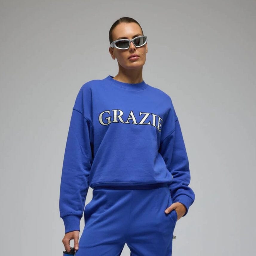 Araminta James Grazie Sweatshirt - Ultramarine Araminta James