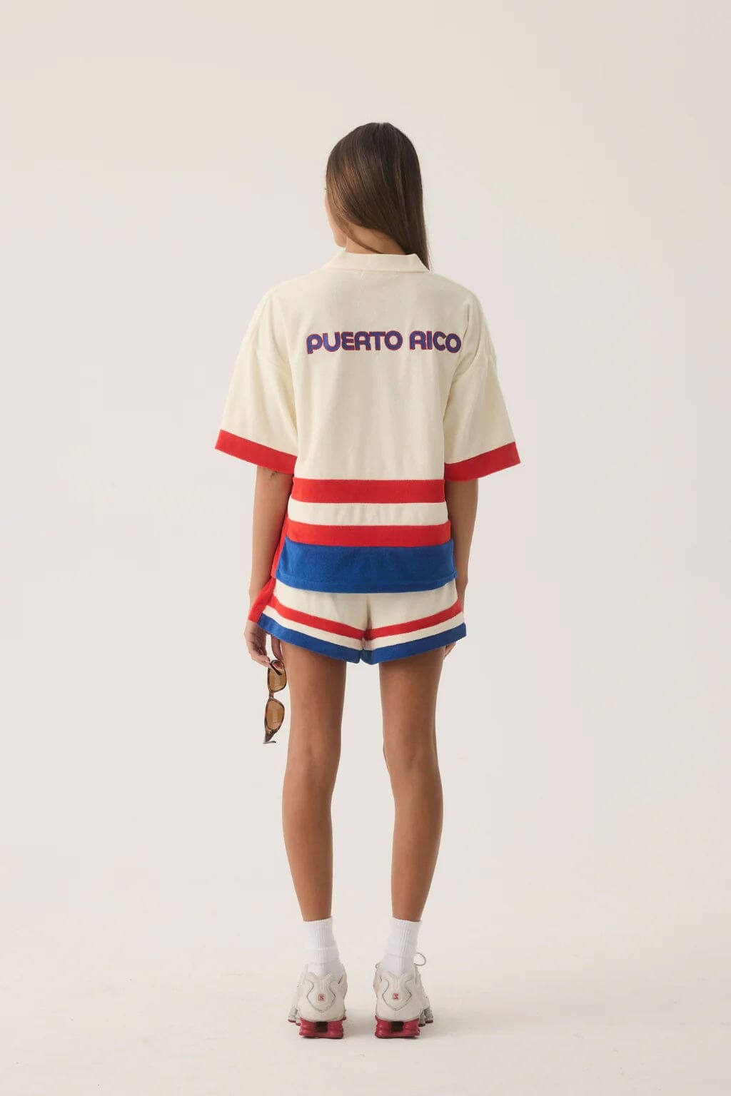 Araminta James Rico Terry Shirt - Coconut Araminta James