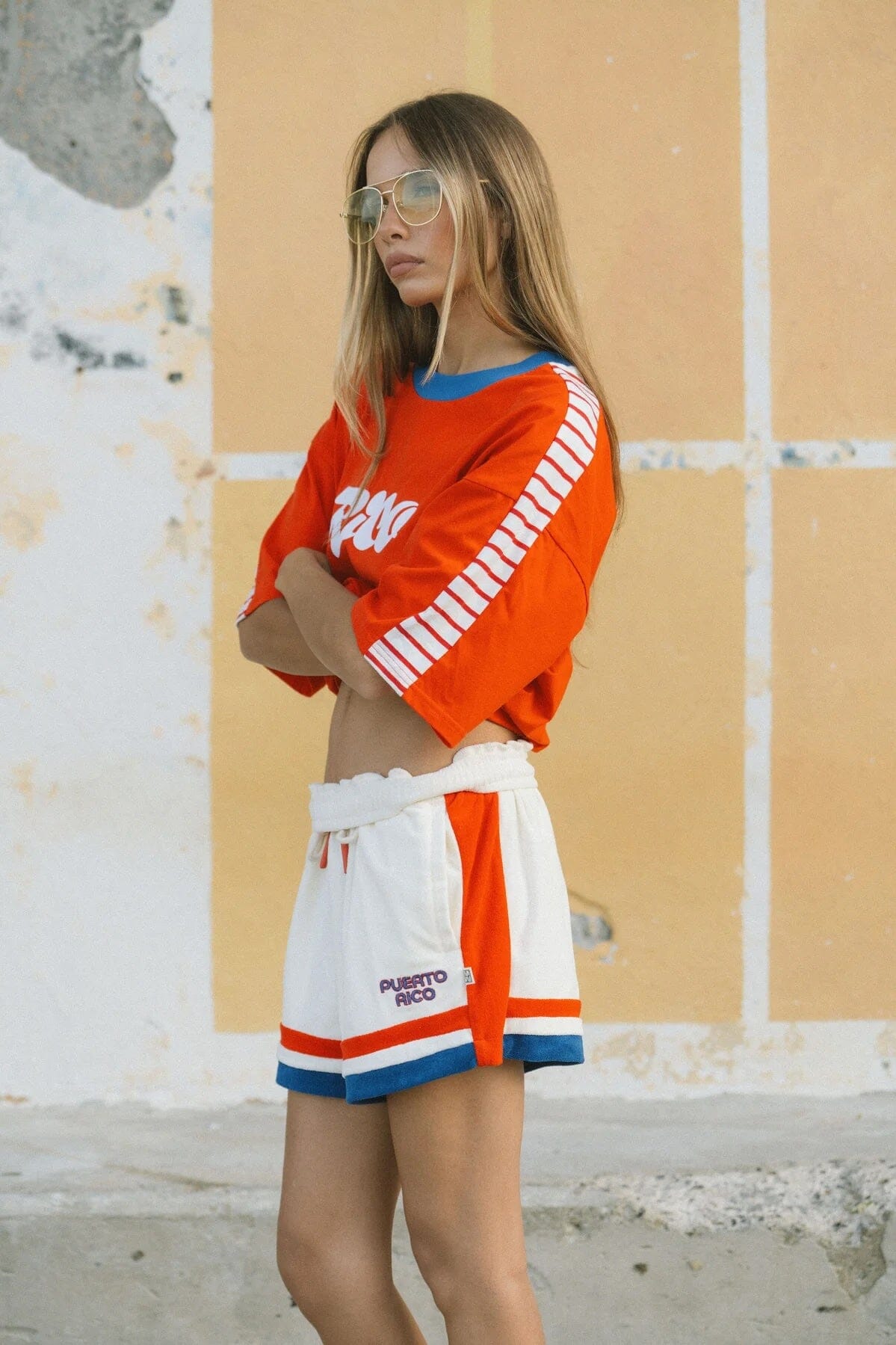 Araminta James Rico Terry Short - Coconut Araminta James