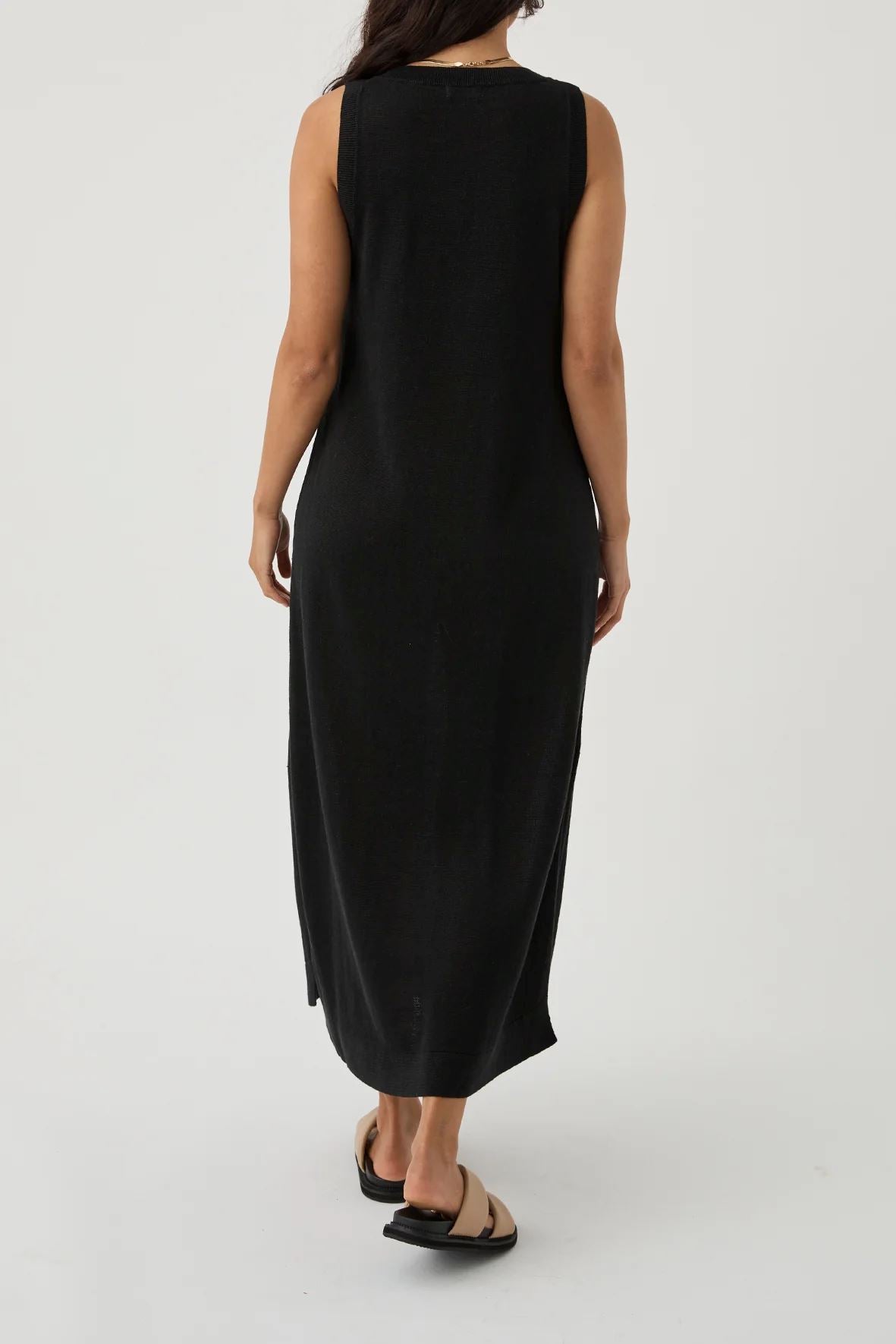 Arcaa Brie Long Dress - Black Arcaa